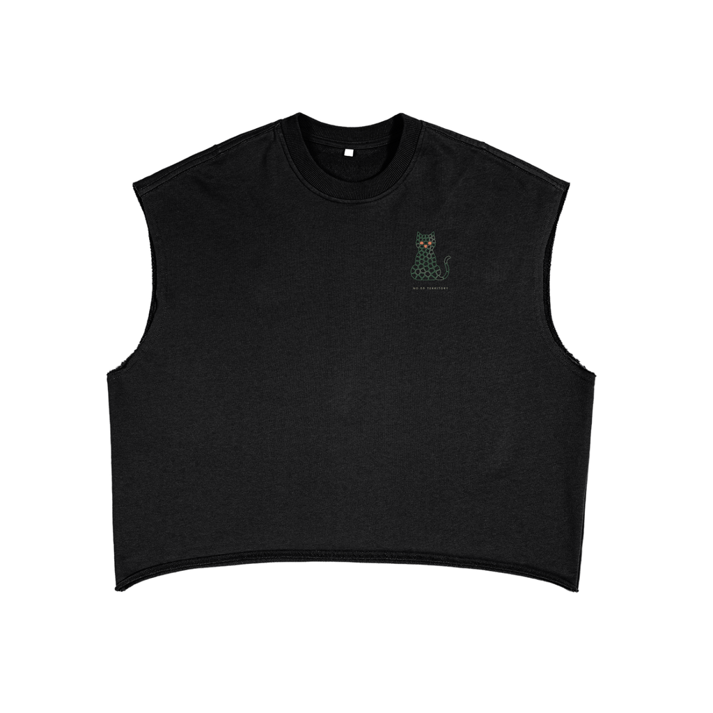 Territory Voronoi Cat Boxy Tank Top