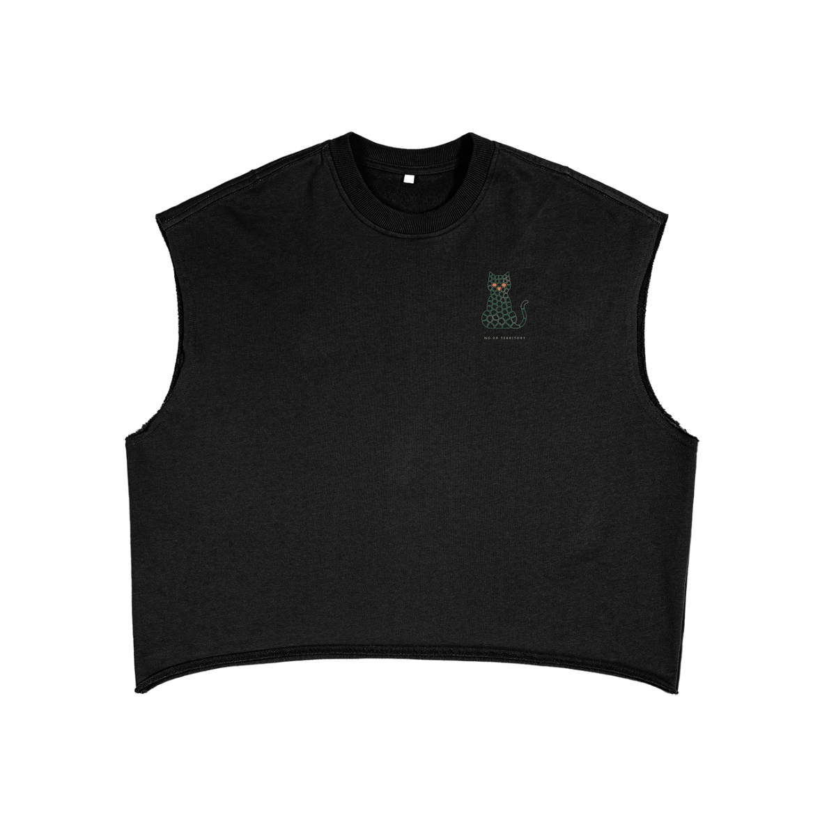 Territory Voronoi Cat Boxy Tank Top