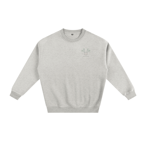 Cat Tree Fractal Crewneck Sweatshirt