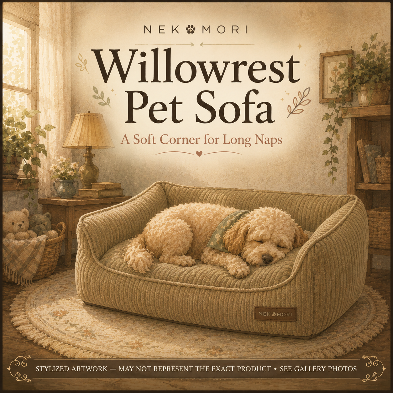 Willowrest Pet Sofa