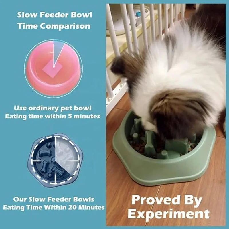 Meadow Maze Slow Feeder Bowl